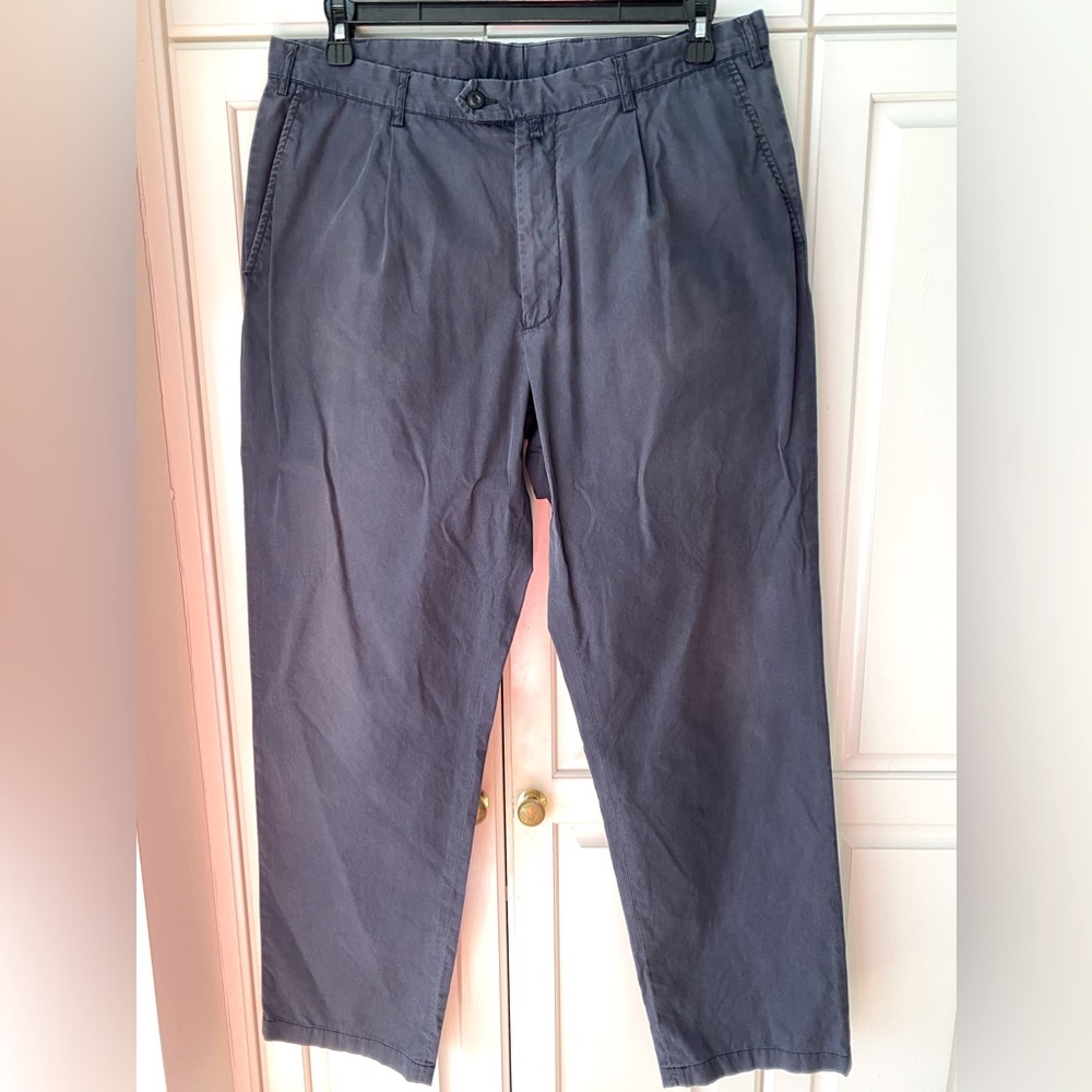 GANT chino pants grey cotton men's size 54